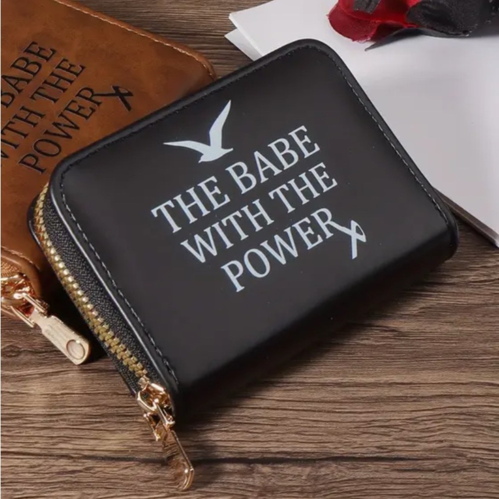 Labyrinth Inspired Black Wallet/Card Case